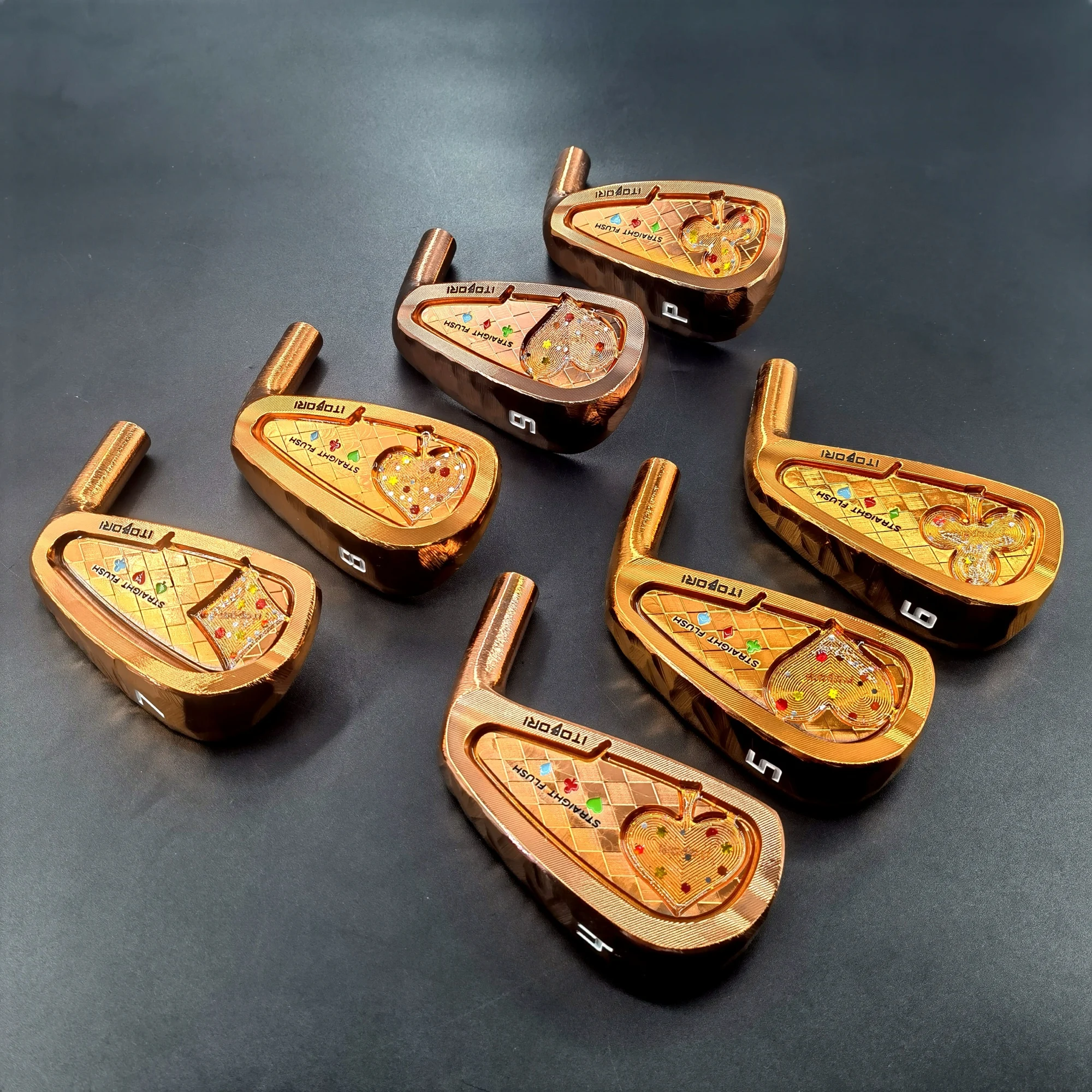 

Металлические головки Itobori, латунные покерные головки Itobori, набор кованых утюгов, 456789P 7 шт., клюшки для гольфа, набор утюгов для гольфа, S20C, 2024 Новый OEM