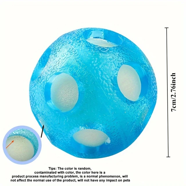 1pc Floating Ocean Ball, Dog Toy Ball Chase Water Play Dog Toy Ball, TPR Interactive Dog Toy Ball Floating Water Ball 5