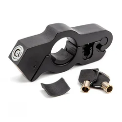 Heavy Duty Steel Anti - Theft Handlebar Lock for Motorcycles & Bicycles (Alloy Black 1pcs)