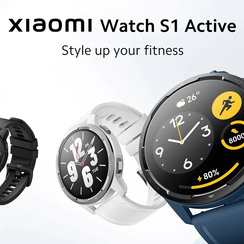 Style Up Your Fitness with Xiaomi Watch S1 Active 