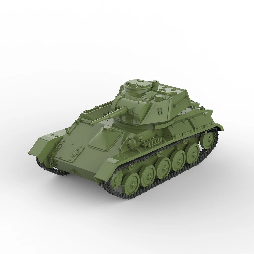 

SSMODEL 72606 V1.6 1/72 3D Printed Resin Model Kit Soviet T-80 Light Tank