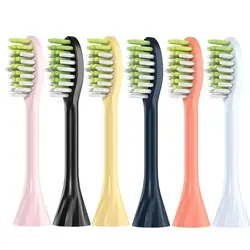 4 - Pack Premium Replacement Toothbrush Heads (6pcs Mixed)