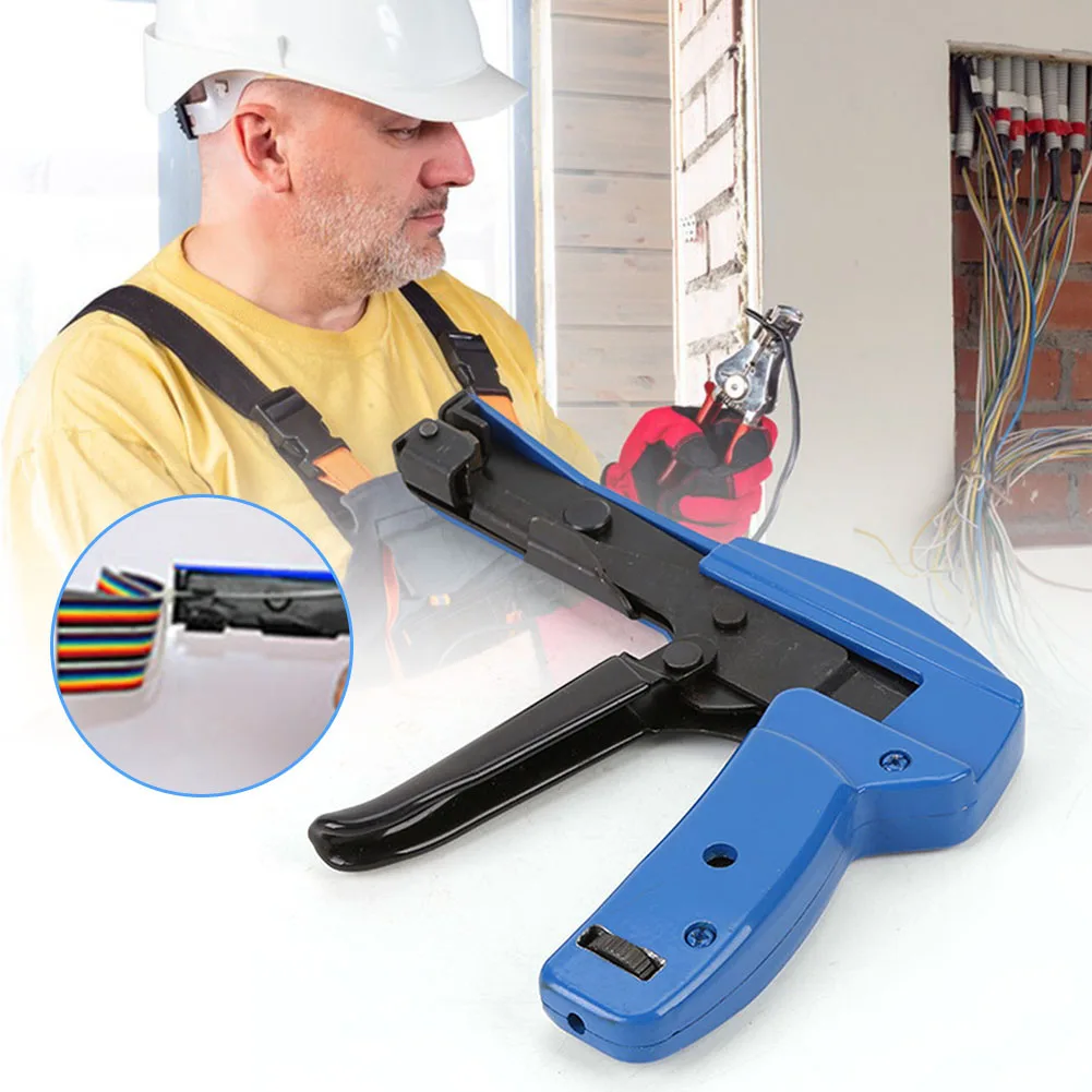 

Linked To Handle Inlay Nylon Tie Tool Rustproof Anti-Slip Cable Ties Utensil For Household