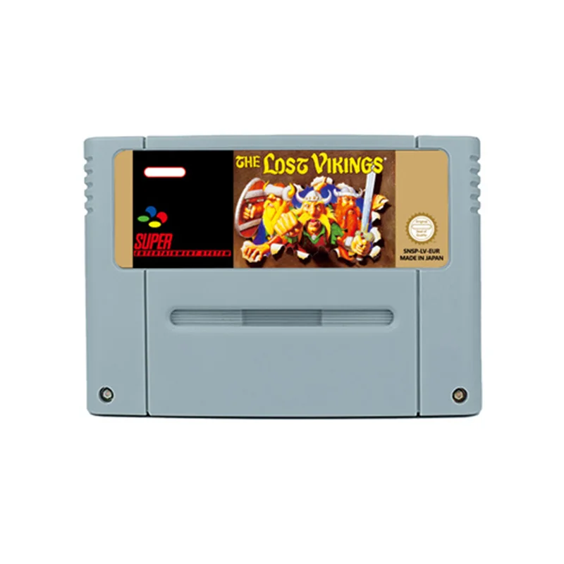 スーパーファミコン 北米版 LOST VIKINGS ロストバイキングス - アクション