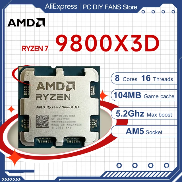 ChottoPCさん向け R7 9800X3D AM5 CPU (訳あり品) ChottoPCさん向け R7 9800X3D AM5 CPU (訳あり品) PCパーツ