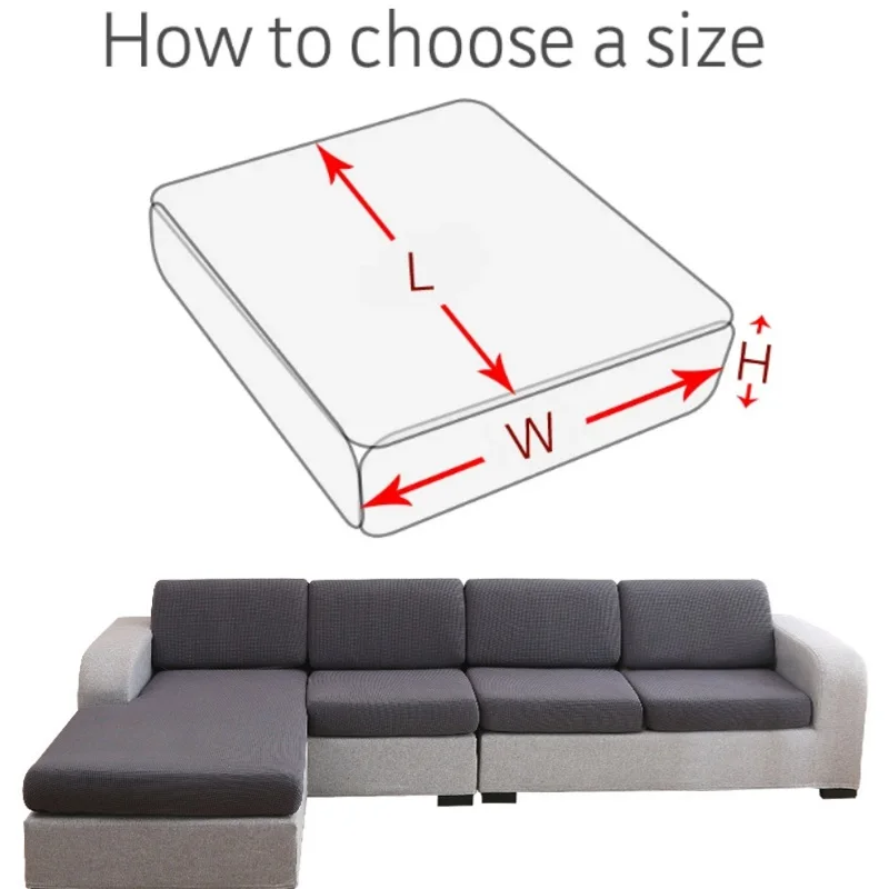 Polar Fleece Sofa Seat Cushion Cover Elastic Sofa Covers for Living Room Pet Kids Mat Chair Cover Furniture Protector 10 Sizes 3