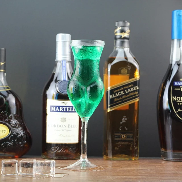 Verre à whisky créatif rotatif à 360 °, Transparent, rouge, pour Cocktail,  vin, bière, anti-Stress, pour Bar, cuisine domestique - AliExpress
