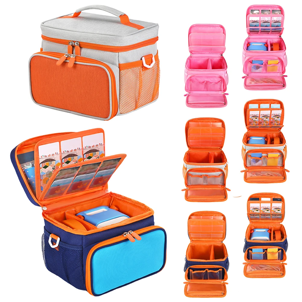 Carrying Case for Yoto Player (3rd Generation) Travel Storage Bag with Shoulder Strap Hard Case for Player Cards and Accessories