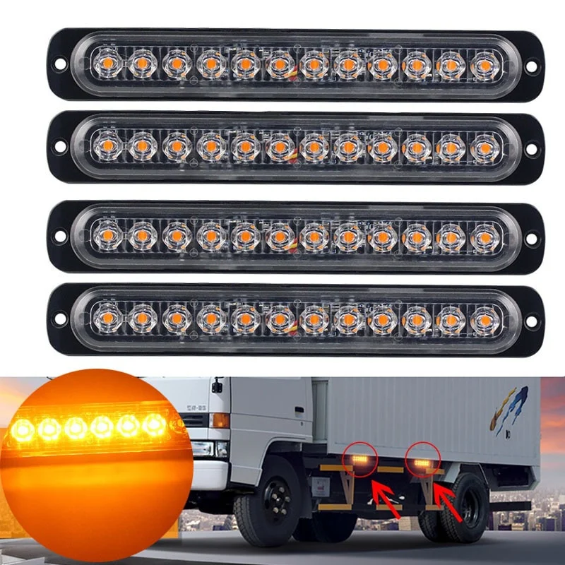 ڵ   Ʈκ ,  ÷ Ʈ , 12-24V, 12LED, 18  ÷ , 2 , 4 