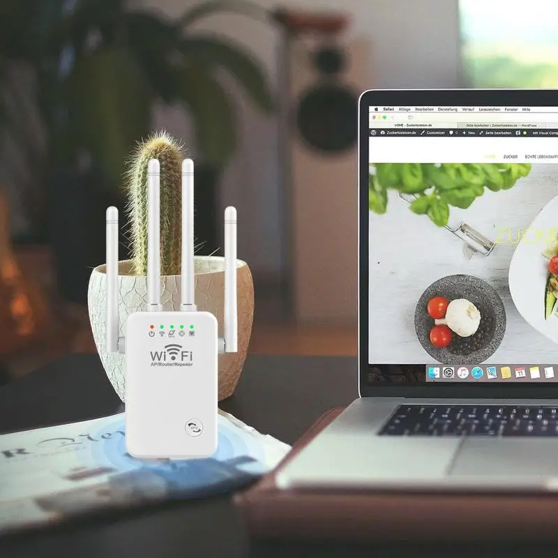 Фото Интернет-усилитель дальнего действия, усилитель сигнала Wi-Fi, ретранслятор для автоматического подключения к беспроводному интернету, усилитель сигнала, аксессуар №2