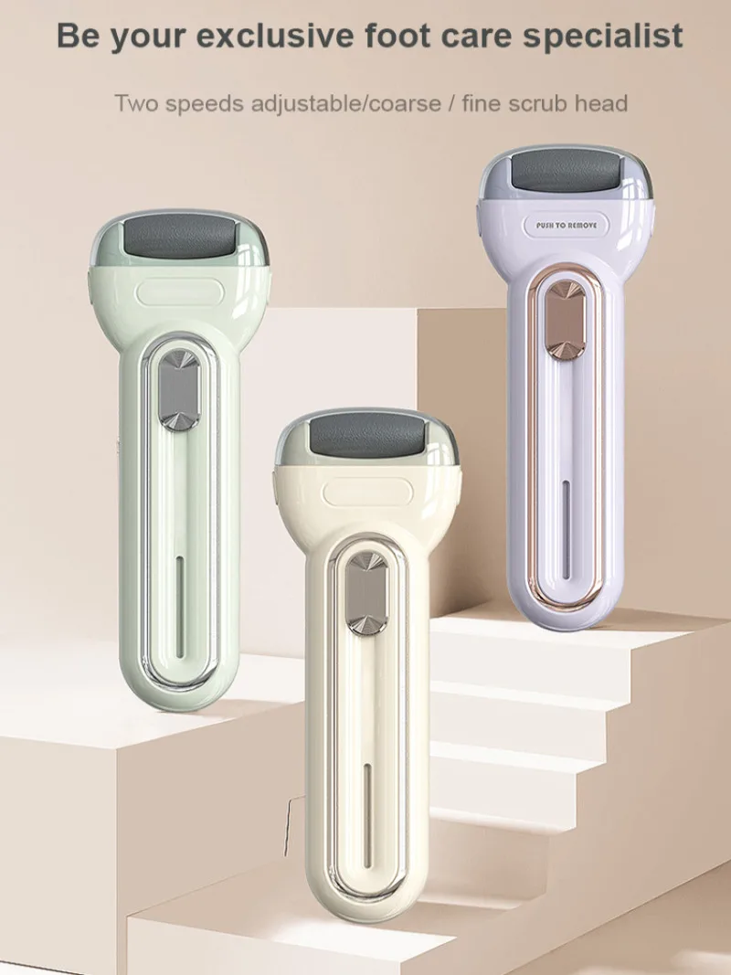 Home Foot Care Kit Electric Foot Grinder for Smoothing Rough Skin and Calluses 6
