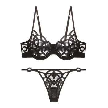 Ultra-thin Cup Lingerie Set 1