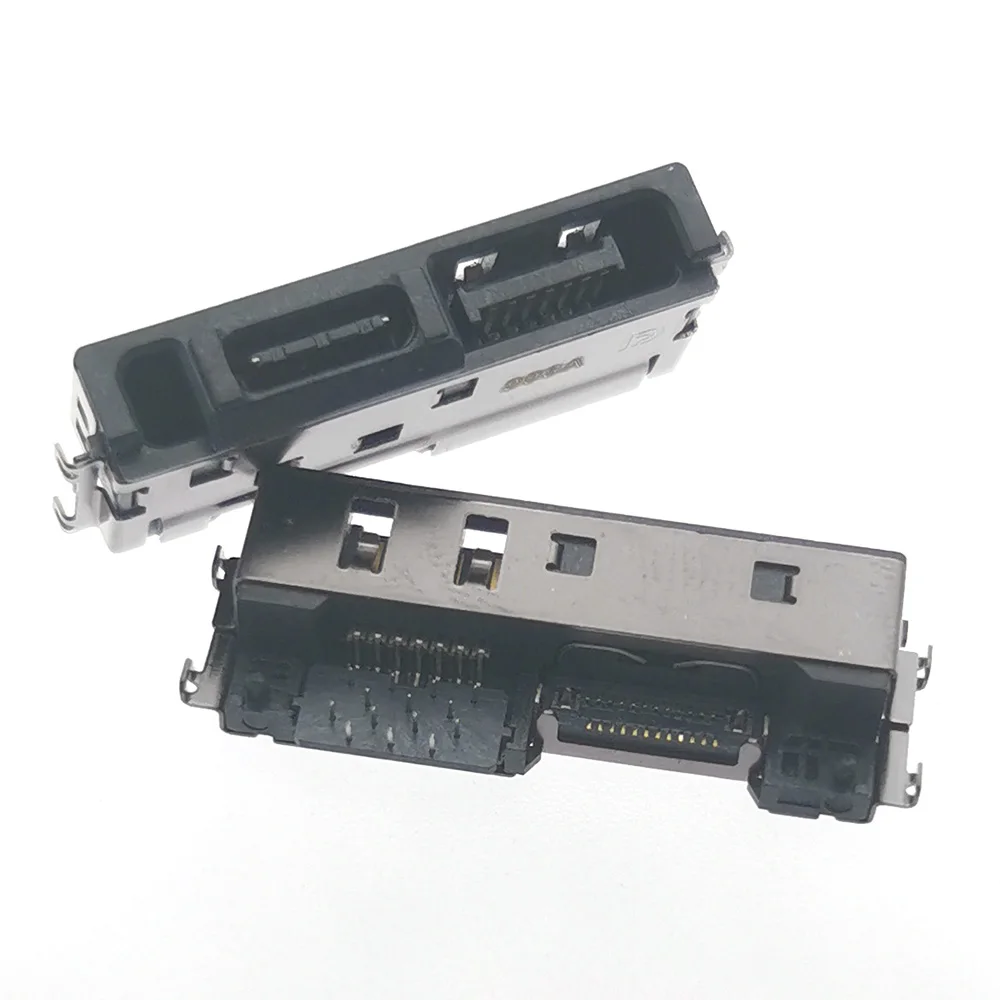 USB C타입 DC 전원 잭 충전 포트 소켓 플러그 커넥터, Lenovo ThinkPad s2 Gen6 T490 X1 X390 노트북용, 1-5PCs