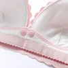 Thin Pure Cotton Maternity Breastfeeding Underwear Gathers Anti Sagging Soft and Comfortable Women's Bra During Pregnancy 5