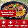 30/100pcs natural fire starter, wax wood stick, suitable for fireplace, barbecue stove, chimney oven, charcoal ignition 5