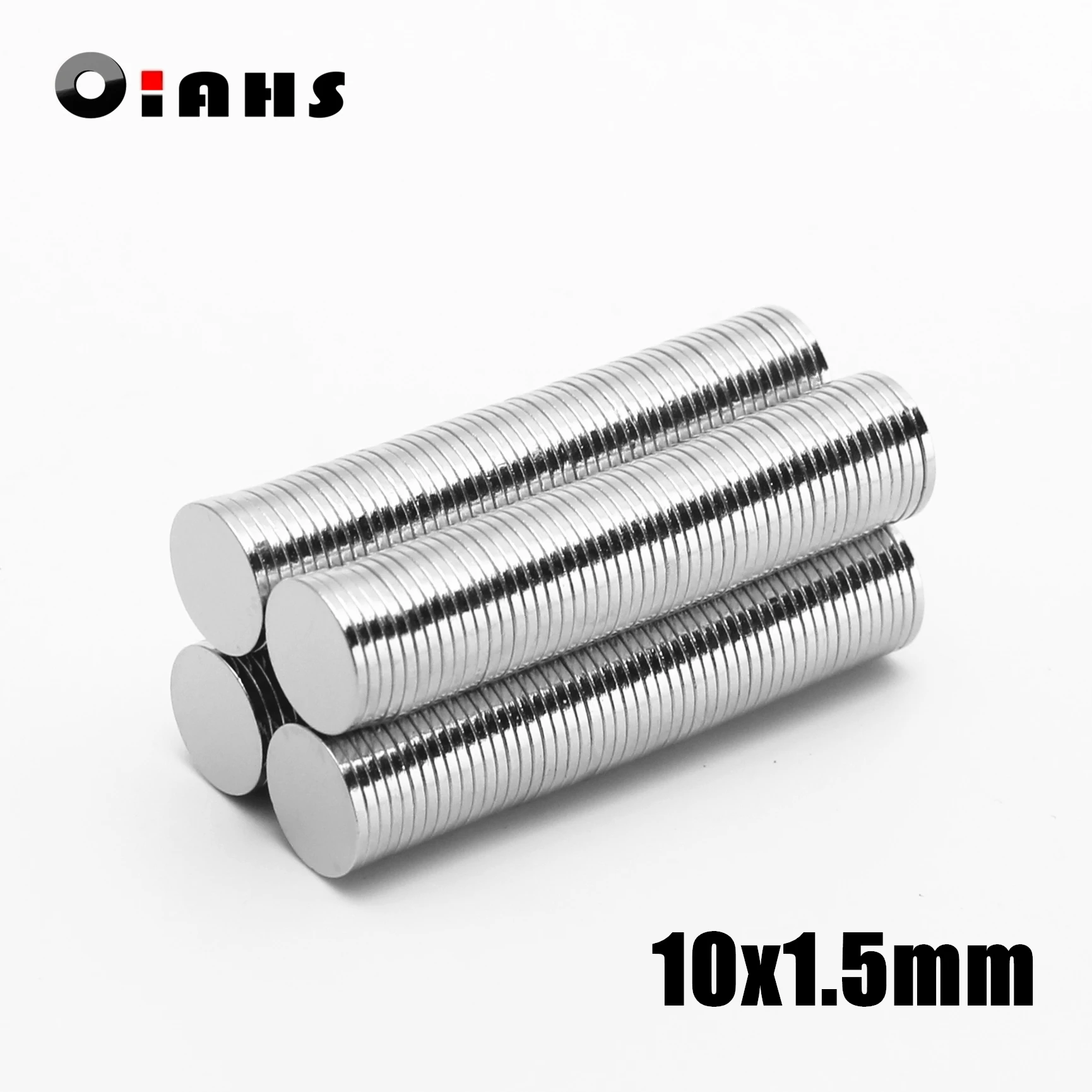 

20-100pcs 10x1.5mm Super Powerful Strong Bulk Small Round NdFeB Neodymium Disc Magnets N35 Rare Earth NdFeB Magnet