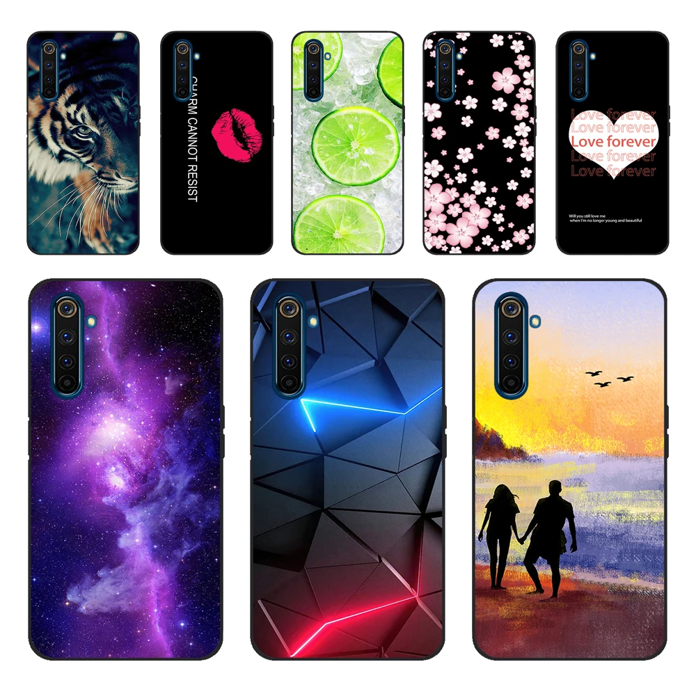 Per Realme 6 Caso Realme 6 Pro Caso Realmi 6S 6I Caso Morbido Silicone Tpu Copertura Del Telefono Posteriore Per Oppo Realme6 6Pro Realme6Pro 6I Caso