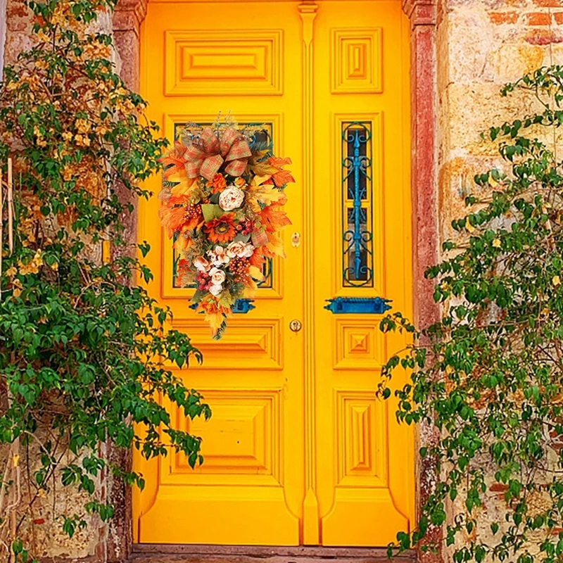 Thanksgiving Fall Wreath 5