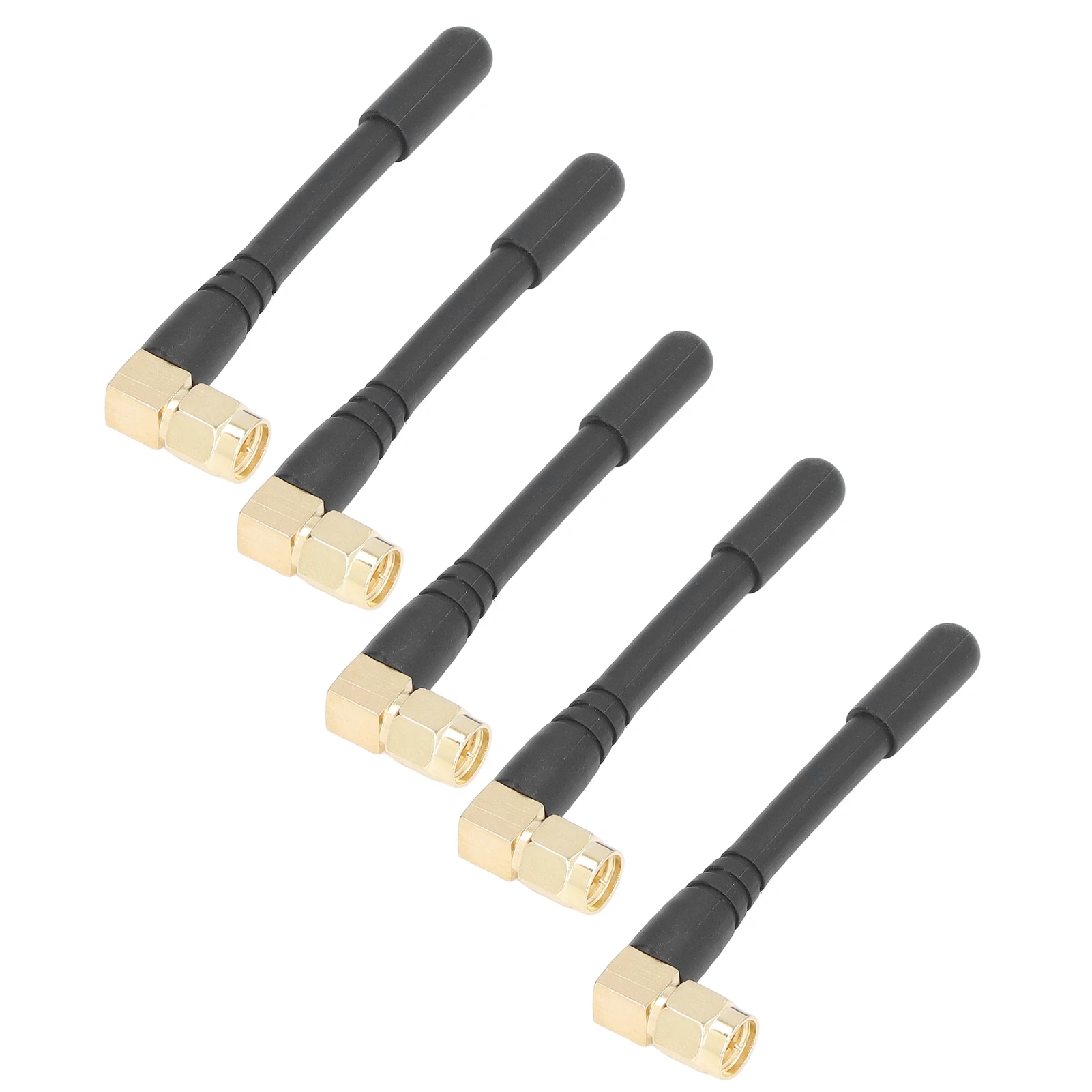 고이득 안테나 SMA 수 엘보 커넥터, 무선 시스템용 무지향성 안테나, SMA 수 안테나, 고이득 안테나, 5 개