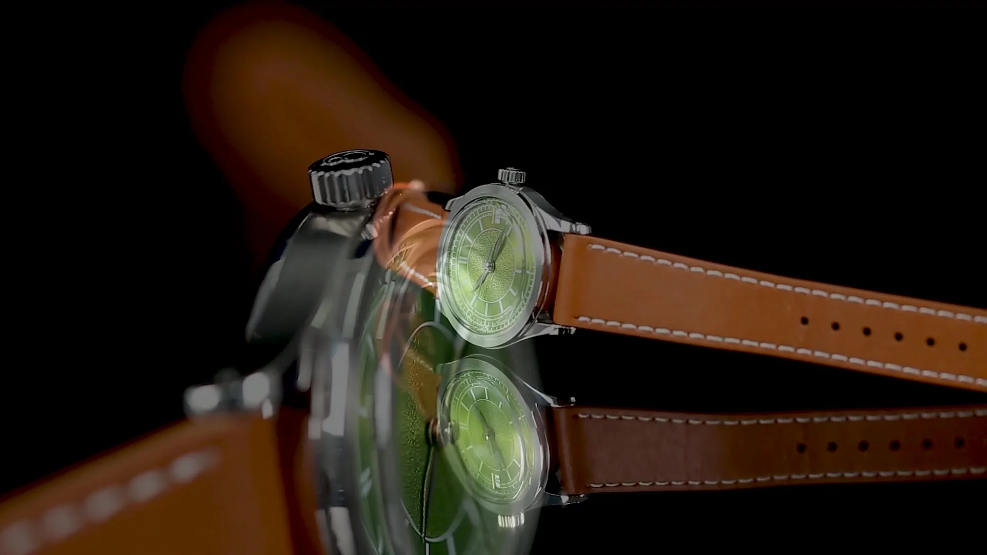 C*o様 boderry HOU ほぼ未使用品 Boderry HOU Vintage Automatic Watch 100M Waterproof Business