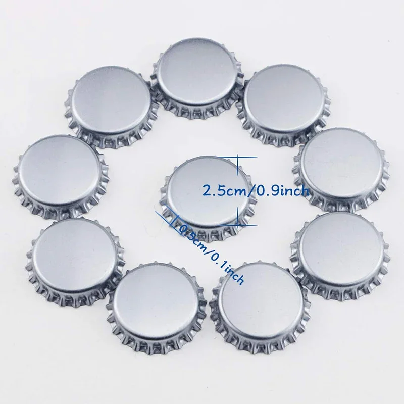 Carbonation Caps 100Pcs/Lot Beer Bottle Crown Caps Oxygen Absorbing Seal For Home Brewing