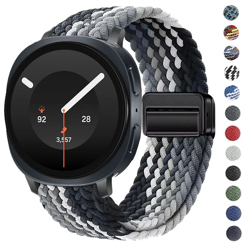 Braided Nylon Solo Loop Magnetic Sports Band Bracelet