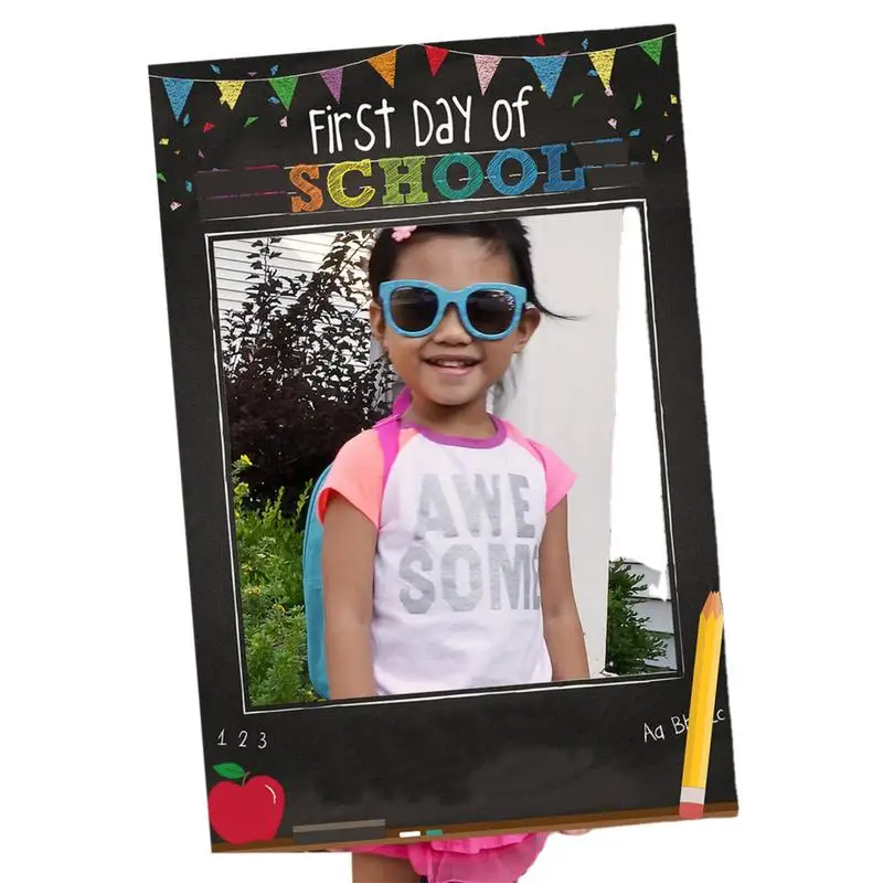 DIY Handmade Photo Frame First Day Of School Room Decoration Selfie Photo Crafts Home Decor Accessories diy handmade photo frame first day of school room decoration selfie photo crafts home decor accessories