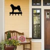 Shiba Inu Dog Key Hooks & Keychain Holder – 6 Inch Wide Wall Hook for Bathroom & Home Decoration – Charming Art Accessory 1