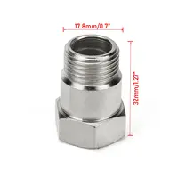 10PCS Universal M18x1.5 Extender Space 32M 2