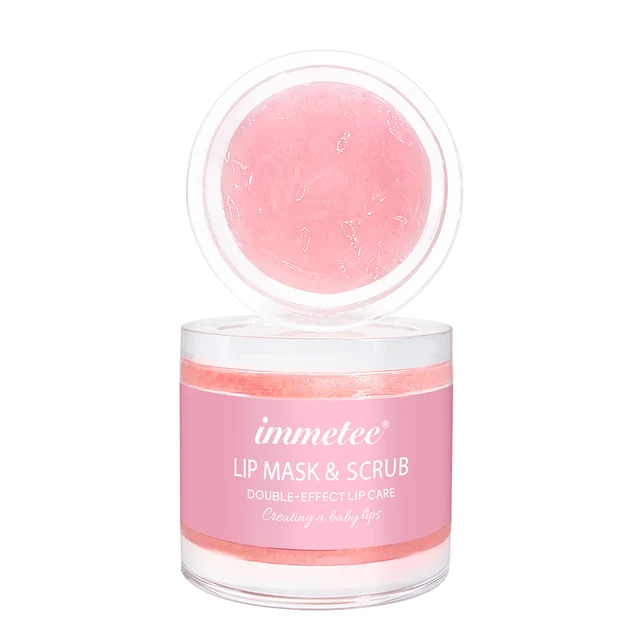 Hot Sell South Korea Lip Care Sleep Mask Night Sleep Maintenance Moisturizing Lip Gloss Lip bleach Cream Nourishing Cosmetic New Pink 1