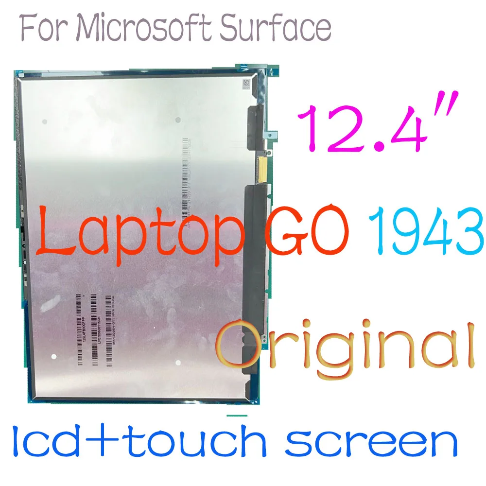 Lcd Da 12.4 "Per Microsoft Surface Laptop Go 1943 Display Lcd Touch Screen Digitizer Assembly Per Surface Laptop Go Lcd Sostituzione