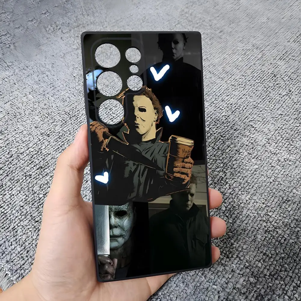 Enhanced Halloween Horror Shockproof Phone Case - Soft Protective Cover with Michael Myers Design