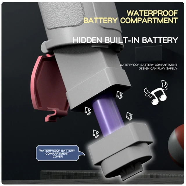 Experimente a Emoção da Batida com a Pistola Elétrica M416 e a Pistola Glock! 5 Pistolas de água elétricas para diversão e emoção de verão