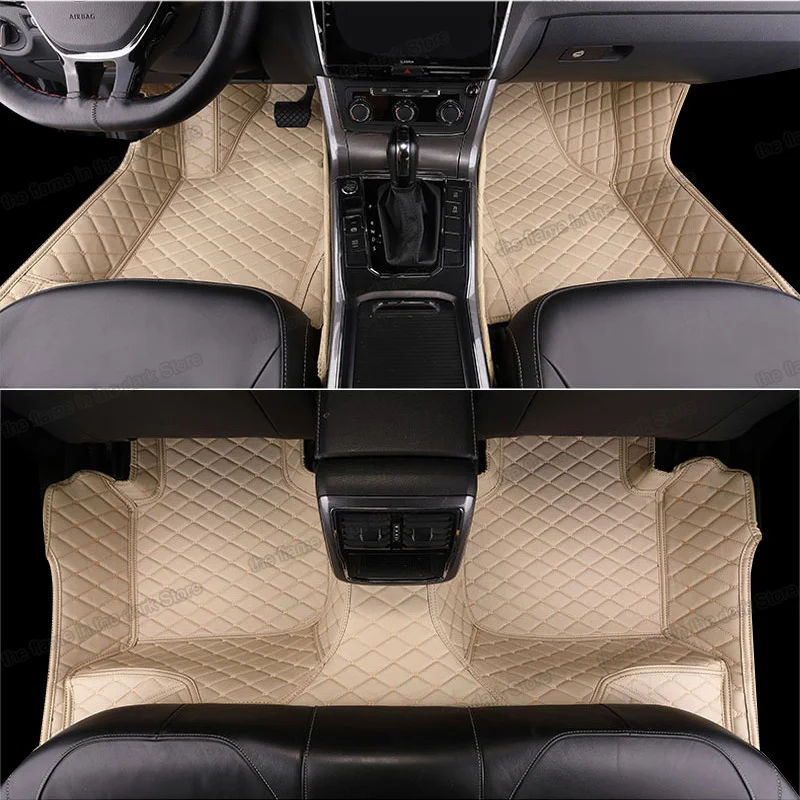 

leather car interior floor mats for mazda6 mazda 6 2013 2012 2011 2010 2009 2008 2007 accessories auto carpet non-slip anti slip