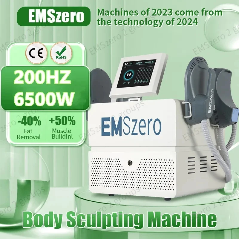 2024 EMSzero 6500w Portable NEO Professional Electromagnetic Stimulation Fitness Equipment Nova Rf Muscle EMS Hiemt