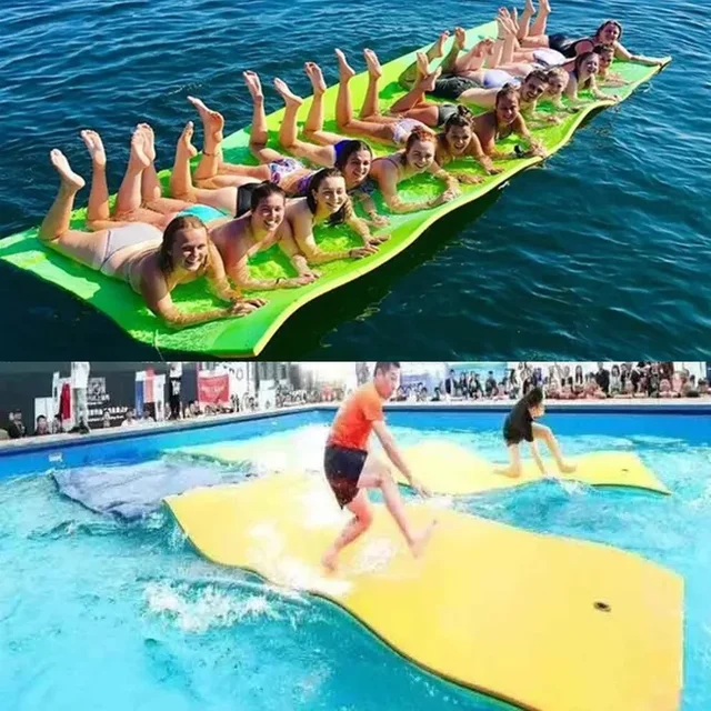 Tapis Flottant Water Floating Mat - Pool Float Bed Raft For Kids ...