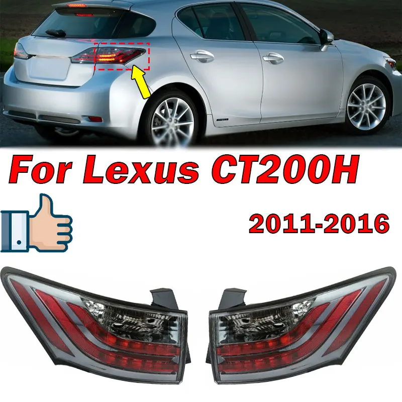 

Car Accessories For Lexus CT200H 2011-2016 Rear Tail Light Warning Brake Foglight Turn Signal Lamp Auto Taillight Assembly