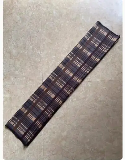 Malaysia Longi Tube Skirt Sarong Men Myanmar Thailand 110cm Tradition Grid thai style skirt