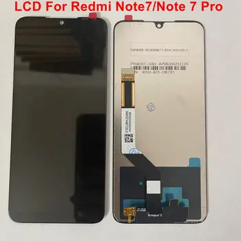 Quality 6.3" For Xiaomi Redmi Note 7 LCD Display Touch Screen Digitizer For Redmi Note 7 Pro M1901F7G LCD Display Replacement