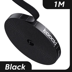 Universal Cable Organizer and Management System (Black 1M)