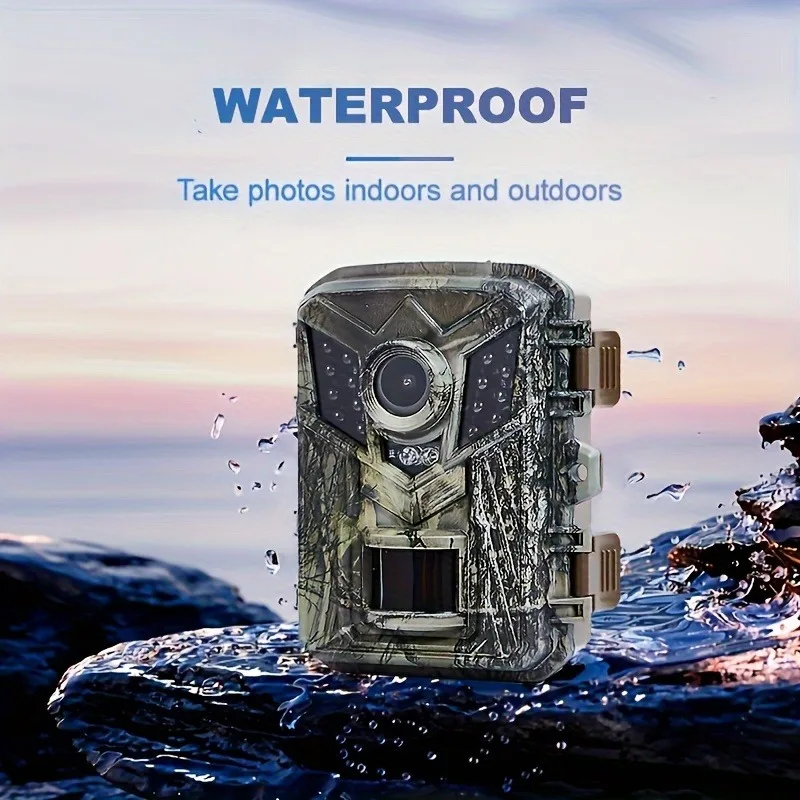 Mini Hunting Camera Trail Camera HD Wildlife Monitor 940nm Infrared Night Vision Rugged and Waterproof for Scouting Hunting hunting trail camera trail camera