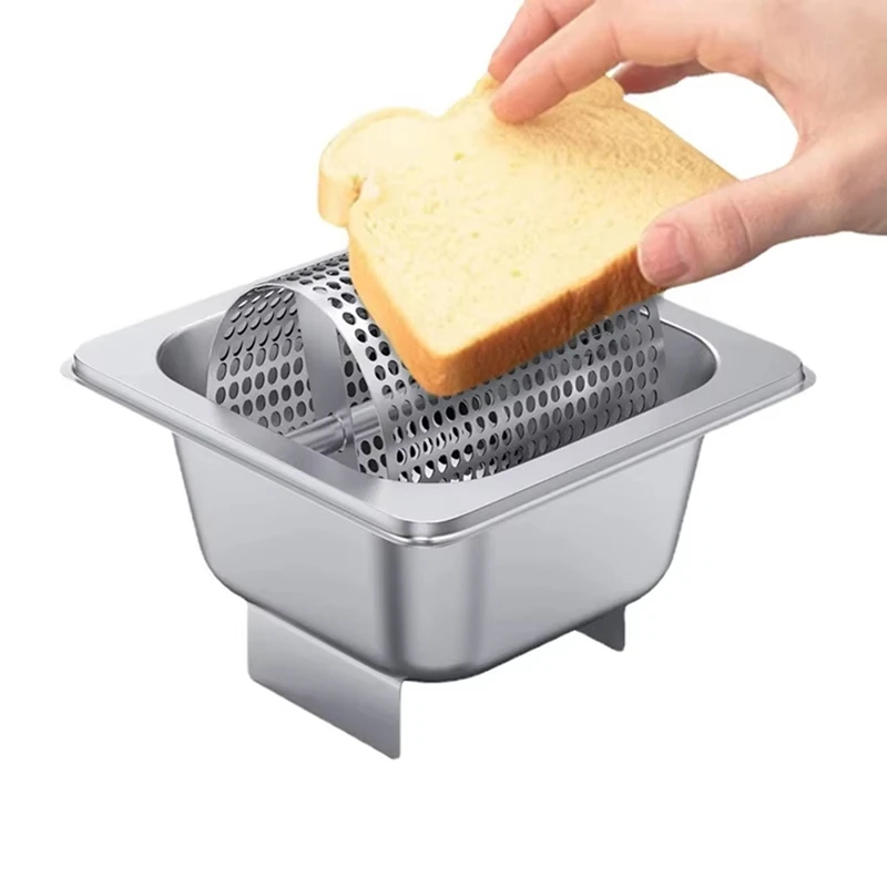 Stainless Steel Butter Wheel-Melted Butter Dispenser For Even Spreading, Essential Kitchen Gadget For American Burgers