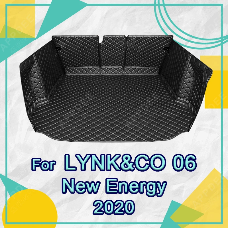 

Auto Full Coverage Trunk Mat For LYNK&CO 06 New Energy 2020 Car Boot Cover Pad Cargo Liner Interior Protector Accessories