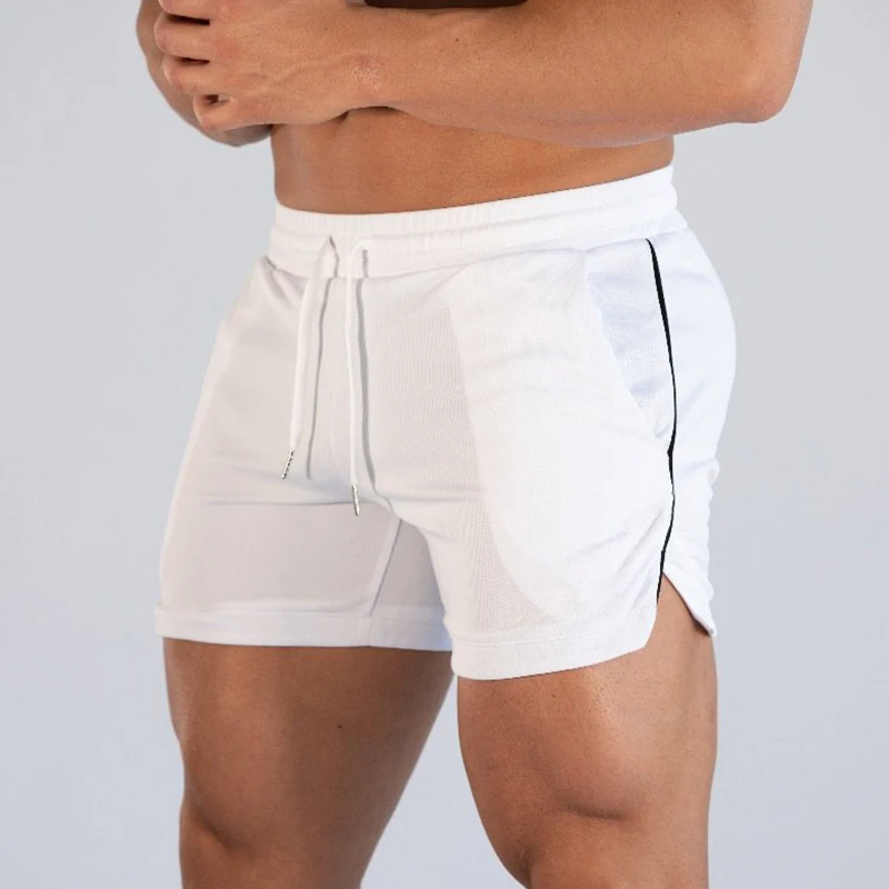 Men Fitness Bodybuilding Shorts