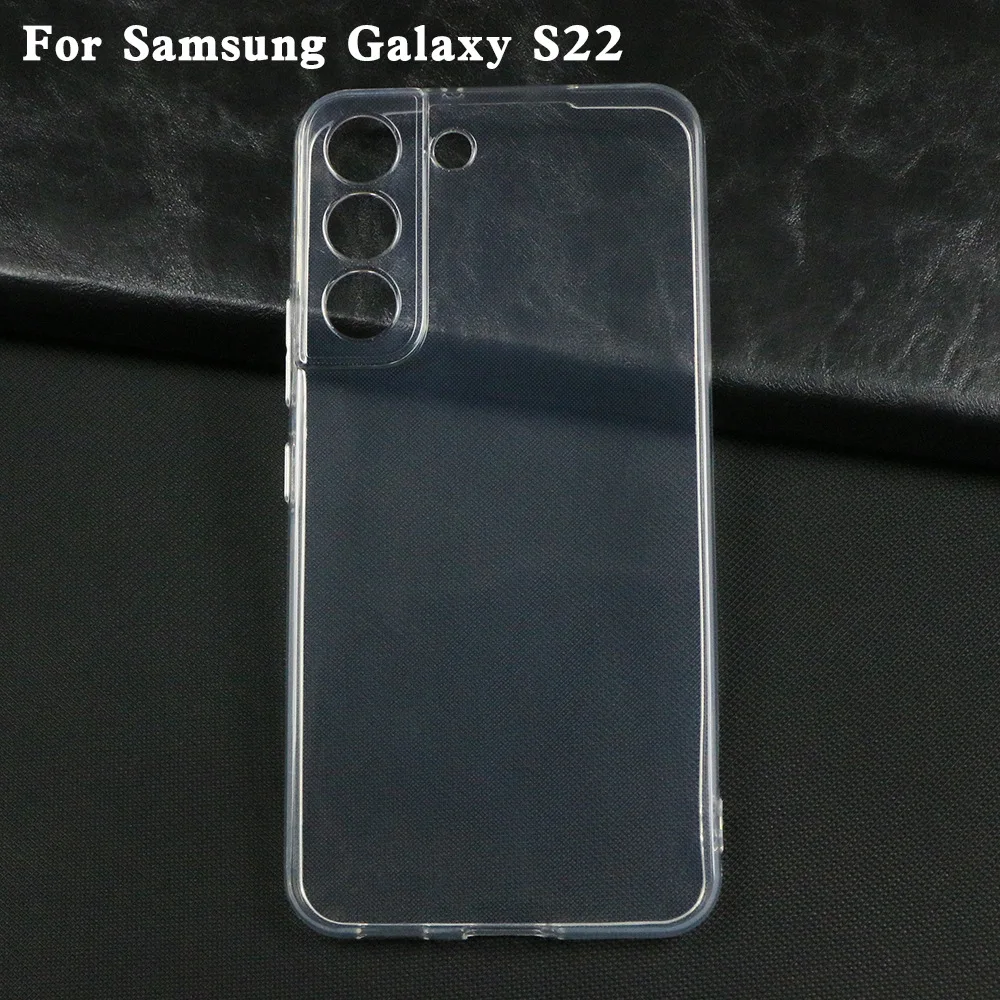 Clear Soft TPU Camera Protection Case - Enhanced Back Cover