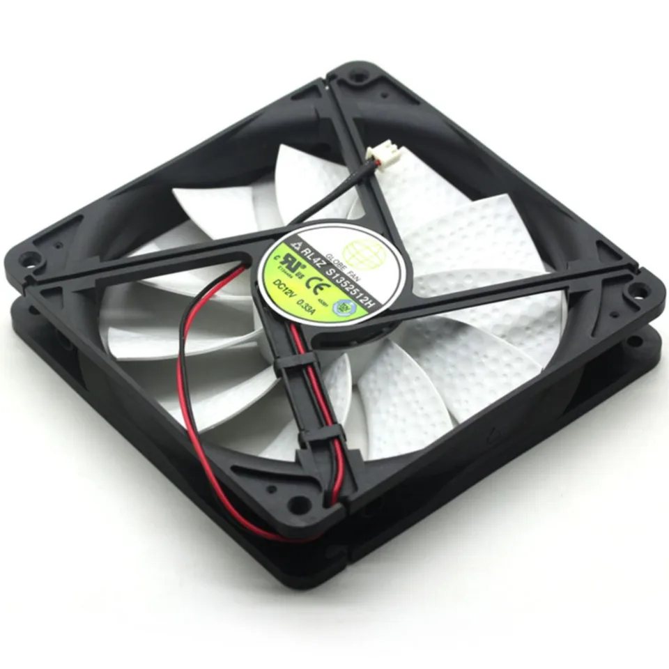 RL4Z S1352512H Cooling Fan - 12V 0.33A 135mm Chassis Fan For PC Computer