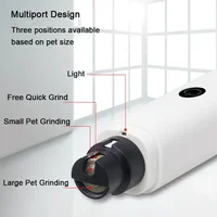 Electric Dog Nail Clippers for Dog Nail Grinders Rechargeable USB Charging LED Light Pet Quiet Cat Paws Nail Grooming Supplies 2