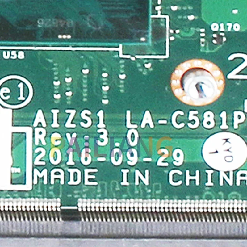 LA-C581P For Lenovo ThinkPad YOGA 260 Notebook Mainboard 00NY955