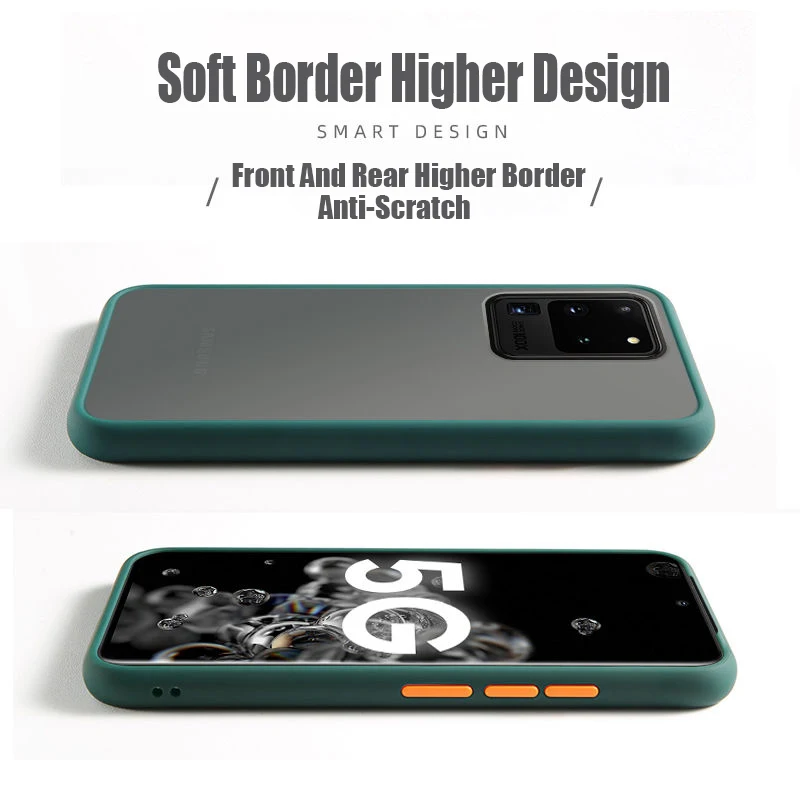 Shockproof Matte Protective Phone Case