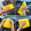1-5Pcs Microfiber Towel Car Microfiber Cloth Wash Towel Microfiber Cleaning Cloth Absorbent Car Wash Drying Towel Auto Detailing 4